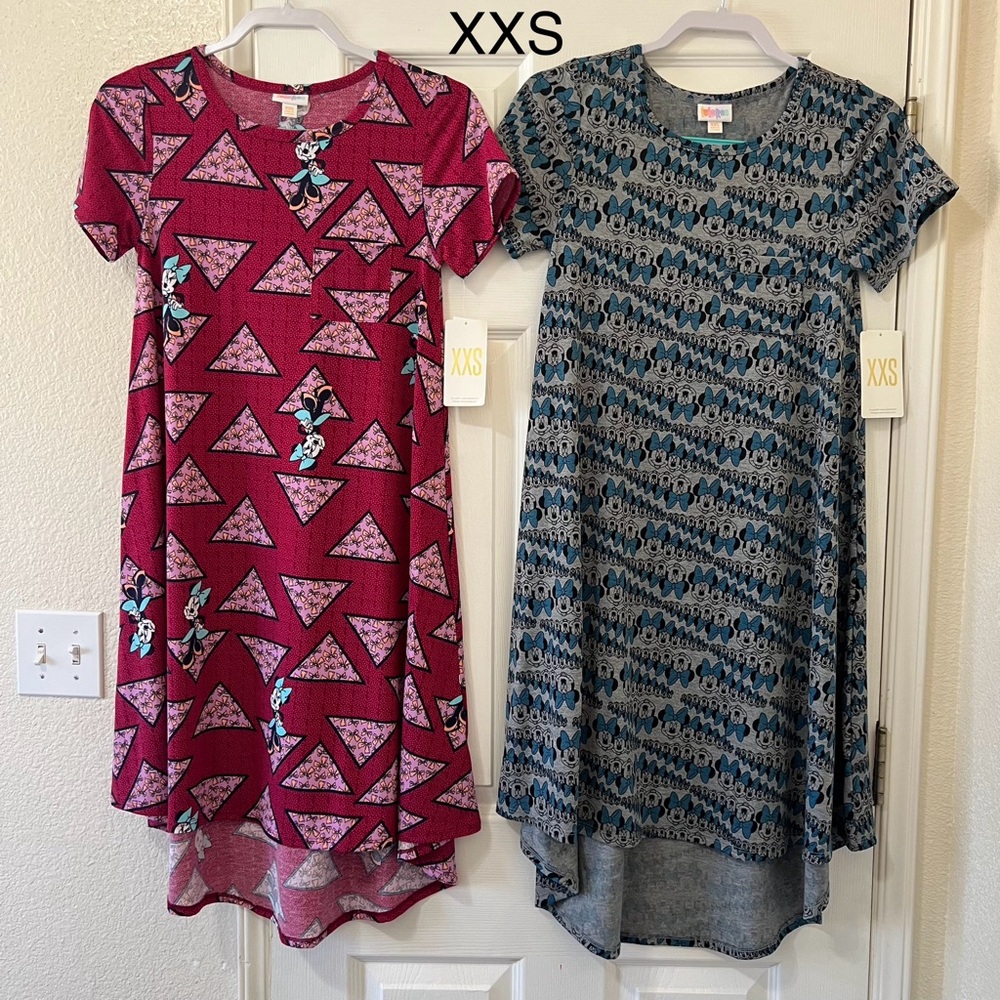 NEW Disney Lularoe Carly Dresses